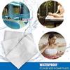 10PCS White Disposable Bed Covers - Massage Table Pads, Spa & Hotel Bed Linens, Facial & Waxing Underpads view 2