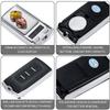 ThreeH Portable Gram Scale 200g/0.01g High Precision Car Key Shape Multi-function LCD Display for Jewelry,Medicine,Food view 3