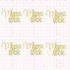 12pcs Capacillos para Cupcake Party Cake Picks Party Cake Topper Plug in Paper Cup Mother view 2