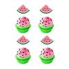 CZolden Watermelon Cake Toppers Kits One in a Melon Cupcake Topper Baby Shower 1st Birthday Supplies Watermelon Birthday Party Supplies view 4