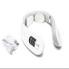 Bodi-Tek Neck Massager with EMS, Heat, Adjustable Intensity for Stress and Muscle Tightness, Hands Free Design for Massage at Home or Office & in Car Use. LCD Display, Rechargeable view 2