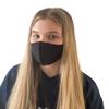 Komonee Adults Washable Reusable Black Face Mask Dustproof Cloth Mouth Cover Covering For Men Women Outdoors Indoors Cycling Ski Protection (Pack Of 10) view 1