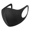 Komonee Adults Washable Reusable Black Face Mask Dustproof Cloth Mouth Cover Covering For Men Women Outdoors Indoors Cycling Ski Protection (Pack Of 10) view 3