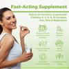 Strength & Spices Immune System Booster, Turmeric and Black Pepper Capsules with Moringa Powder, and Maca, Antioxidant-Rich Blend to Improve Immune Functions and Overall Wellness, 1000mg, 60 Capsules view 3