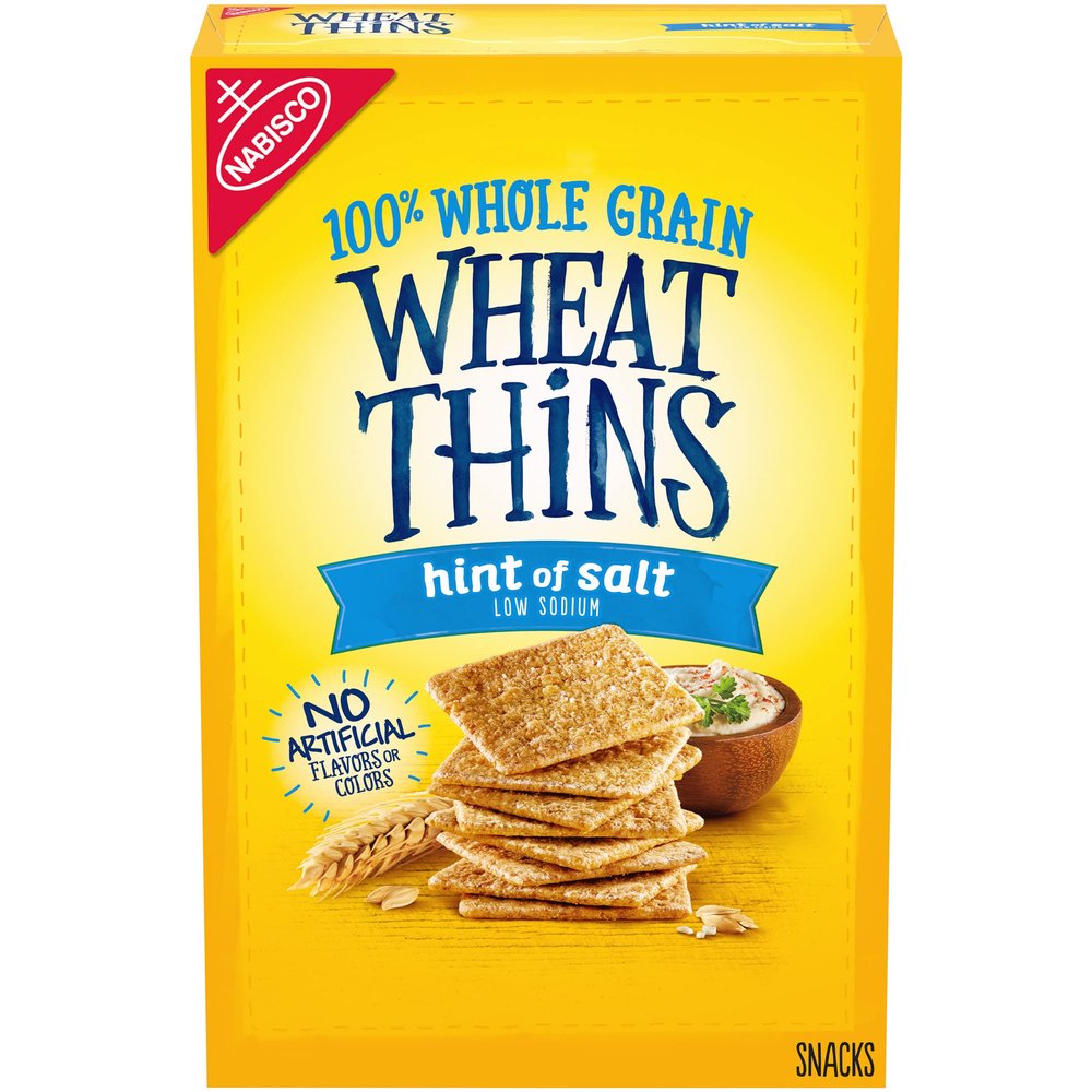 Hint Of Salt Whole Grain Low Sodium Crackers, 8.5 Oz, 1Count