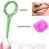 Aligner Remover Tool and Dental Elastic Rubber Bands Placers for Braces, HRASY Oral Care Accessories, 12 Pieces, Blue&White view 4