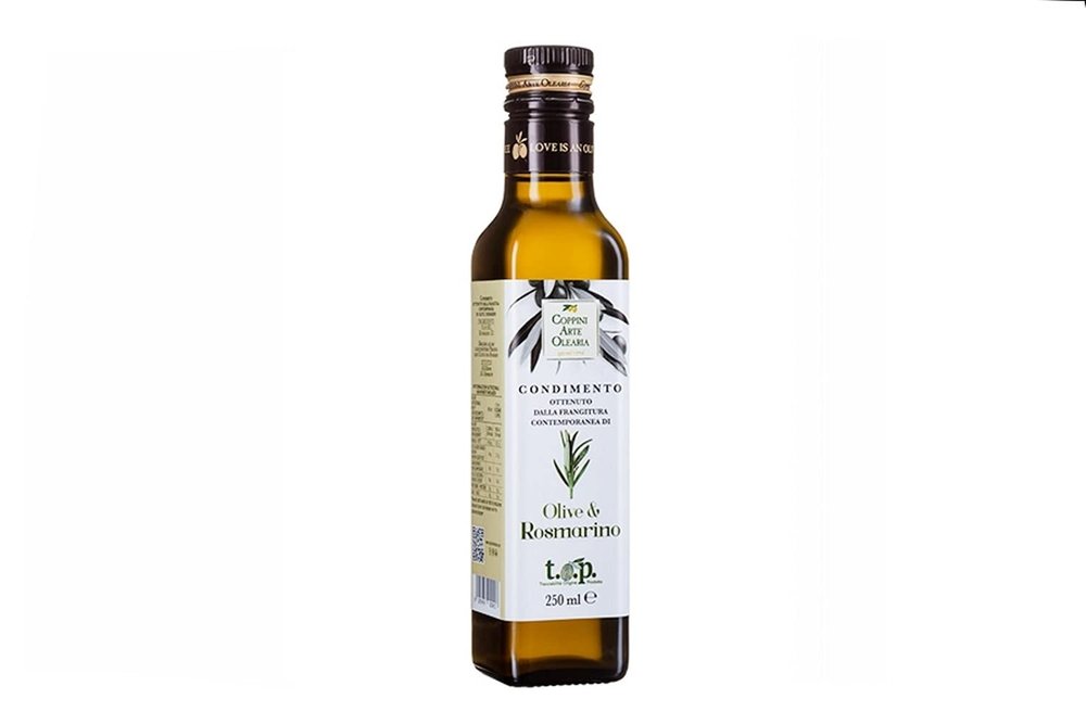 Exv. Olive Oil with Rosemary 250 ml. - Coppini Arte Olearia