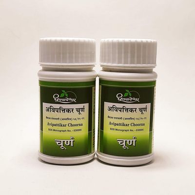 AVIPATTIKAR CHOORNA 60 GM ( PACK OF 2 )