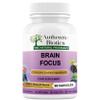 Authentic Biotics Brain Focus Supplement with Ashwagandha KSM-66  Nootropic with B Complex & Magnesium | Energy, Memory, Focus & Mental Clarity | Vegan Cognitive Support | 60 Capsules view 1