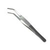 2pcs Stainless Steel Tweezers All-Purpose Forceps Professional Tweezers Tongs and Comfortable Ridged Handle Feeding Straight Tweezer for Aquatic Pets or Corals Crafting Cooking Repairing view 4