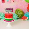 Watermelon Sugar cake topper, Summer Tutti Frutti Birthday Cake Decor, Happy Birthday Hawaiian Kids Party Decorations view 4