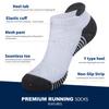 Lapulas Ankle Socks Thick Cushioned Trainer Mens Sports Cotton Running Women Low Cut Breathable Athletic Sock (6 Pairs) view 3