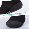 Lapulas Ankle Socks Thick Cushioned Trainer Mens Sports Cotton Running Women Low Cut Breathable Athletic Sock (6 Pairs) view 2