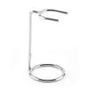 1PC Silver Stainless Steel Razor Holder Stand Brush Shaving Holder Safety Men's Shaving Razor Brush Stand with Non-slip Base view 1
