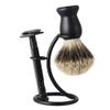 1PC Black Stainless Steel Razor Holder Stand Brush Shaving Holder Safety Men's Shaving Razor Brush Stand Shaver Kit Organizer view 2