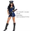 babao Womens Sexy Police Costume Outfit Uniform Suspender Plaid Skirt Lingerie Set view 2