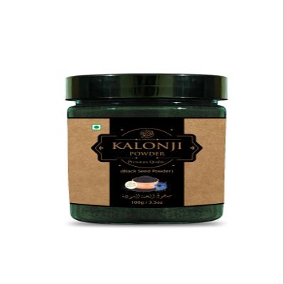 AL MASNOON Kalonji Seed Powder | Black Seed Powder - Pack of 1 pc (100grams) 100% pure & natural
