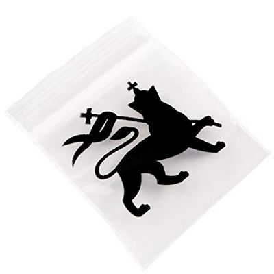 100 Resealable Baggies - Lion Of Judah Design 4cm x 4cm