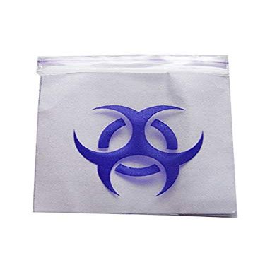 100 Resealable Baggies - Tribal Design 8cm x 10cm