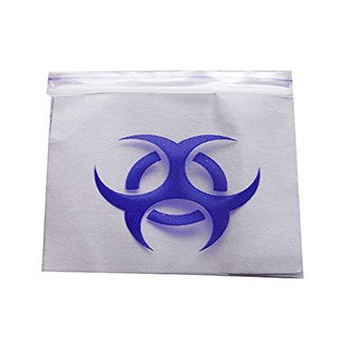 100 Resealable Baggies - Tribal Design 8cm x 10cm