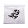 100 Resealable Baggies - Dragon Design 4cm x 4cm view 1