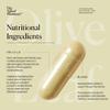 The Naked Pharmacy | Olive Leaf Supplements | for Immune System | Heart Health | with Elenolic Acid & Prebiotic | No Additives | Vegan | 60 Capsules view 4