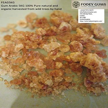 Gum Arabic Acacia Senegal Edible 1kg Granular Food Grade 100% Pure Natural and Organic