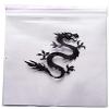 100 Resealable Baggies - Dragon Design 5cm x 5cm view 1