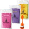 tearapy Womens Tea Pack-Wellness Tea Collection Pamper Gifts Set For Women-Complete Self Care Wellbeing Gift Idea For Women- Leaf Silicone Infuser Included - Premium Loose Leaf Tea Set +Orange Infuser view 1