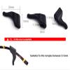 6X Glasses Ear Grips|Anti Slip Ear Grip Eyeglasses|Soft Silicone Ear Hooks|Tighter|Temple Tips Holder Spectacles |Ear Saver Glasses|Non Slip Ear Pieces Sunglass Reading Glass Retainer-3 Pairs(White) view 3