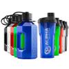 Alpha Designs 2 Pack Water Bottle (1.6L) & Protein Shaker Bottle (750ml) Bundle - Gym Gifts for Men & Women - Blue view 1