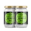 Organic Extra Virgin, Raw, Pure, Cold-Pressed, Vegan, GM-Free, Gluten-Free, Coconut Oil for Hair, Coconut Oil for Skin, Unrefined (500 ml (Pack of 2)) view 1