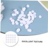 Minkissy Shark Filter Replacement 2 Packs of 100pcs Facial Cotton Filters for Vacuum Beauty Supplies White view 3