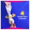 Always Platinum Long Sanitary Pads Size 2 with Wings Eco Format x160 (16 Packs of 10) view 3