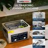 CREWORKS 240W Ultrasonic Cleaner with Heater and Timer | 10L Industrial Ultrasonic Cavitation Machine | Ultrasound Washing Machine for Professional Jewellery, Watch, Glasses Cleaning, Stainless Steel view 2