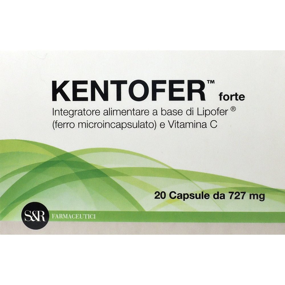 S&R Farmaceutici Kentofer Forte Integratore Alimentare 20 Capsule