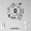 NSRJDSYT Dental Care Wall Decal Vinyl Dentist Dental linic Tooth Care Tools Wall Stickers Removable Dental Clinic Indoor Decoration 61x57cm view 1