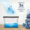EPISENT Moisture Absorber Dehumidifier 10 Pack 500ml Tubs Disposable Damp Absorber & Condensation Remover for Wardrobe, Bathroom, Cupboard, Car and Caravan view 2