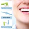 4Pcs Single Tufted Toothbrush, Interspace Toothbrushes with Travel Cover Soft Super Interdental Tooth Brush Manual for Detail Cleaning, for Orthodontic Braces, Dental Gap view 3