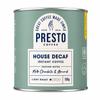 Presto House Decaf Instant Coffee 500g | Great Tasting Freeze Dried Coffee | Light Nutty Roast | Milk Chocolate and Almond | 100% Robusta | 275 Cups view 1