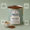 Presto House Decaf Instant Coffee 500g | Great Tasting Freeze Dried Coffee | Light Nutty Roast | Milk Chocolate and Almond | 100% Robusta | 275 Cups view 4
