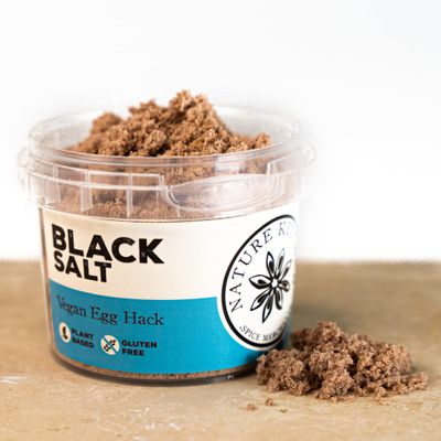 Nature Kitchen Black Salt Powder, 100g Pot Seasoning Spice, Gluten Free, Vegan Friendly, Kala Namak Style Salt for Marinades, Sauces, Frying, Baking, Grilling and Everyday Cooking