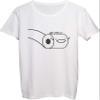 Let's Roll Happy Toilet Paper Drawing Men's T-Shirt bnft Small White view 1