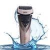 Bart Fast Electric Triple Foil Shaver SODY SD1024 Electric Beard Razor with 3 Blades Beard Trimmer with Trimmer for Men Professional Beard Trimmer 0 mm Razor Zero Leather view 1
