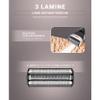 Bart Fast Electric Triple Foil Shaver SODY SD1024 Electric Beard Razor with 3 Blades Beard Trimmer with Trimmer for Men Professional Beard Trimmer 0 mm Razor Zero Leather view 4