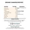 Organic Camargue Red Rice 1kg - Raw, Vegan, GMO-Free, High Fibre, Certified Organic - No Additives or Preservatives - Nutritious, Flavorful, and Sustainable - Thames Organic view 2