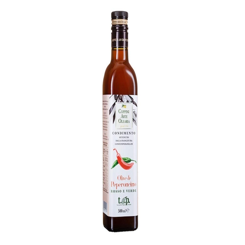 Exv. Olive Oil with Chilli 500 ml. - Coppini Arte Olearia