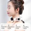 0 Outdoor Intelligent Neck Massager, Electric Pulse Neck Massager with Heat Cordless Remote Control for Neck Pain, Portable Neck Massager for Home Office Car, Ergonomic Design, Safe to Use,Red view 2