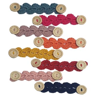 Pack of 2 Face Mask Extender, Handmade Cotton Ear Savers