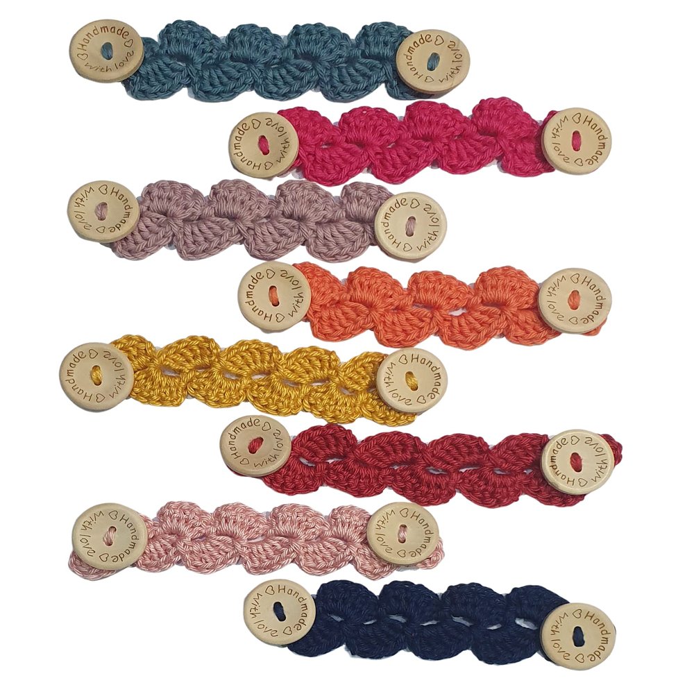Pack of 2 Face Mask Extender, Handmade Cotton Ear Savers